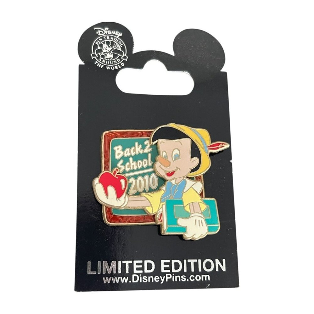 Disney Parks Pinocchio Back To School 2010 Limited Edition Pin